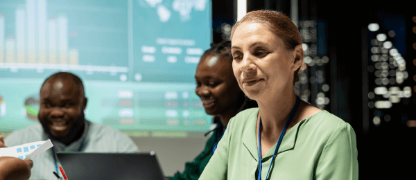Hiring team balancing automation tools with human decision-making in recruitment