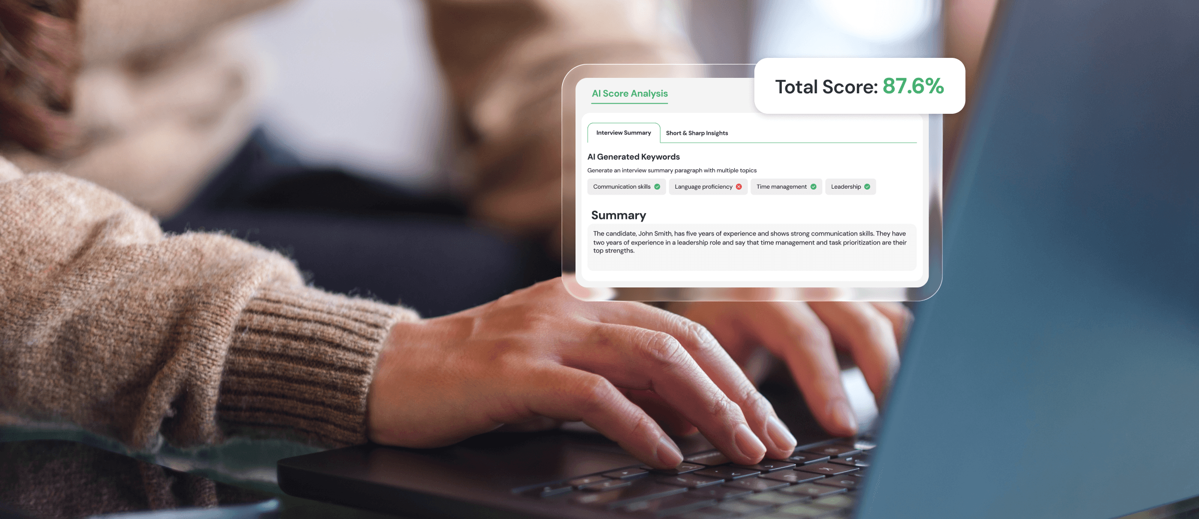 AI Scoring and Summarization