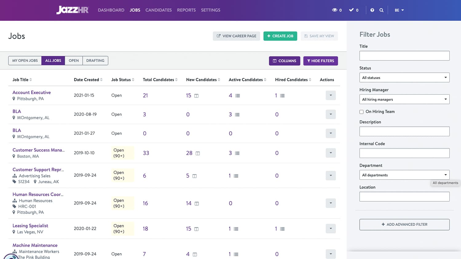 Jobma Integrates with JazzHR